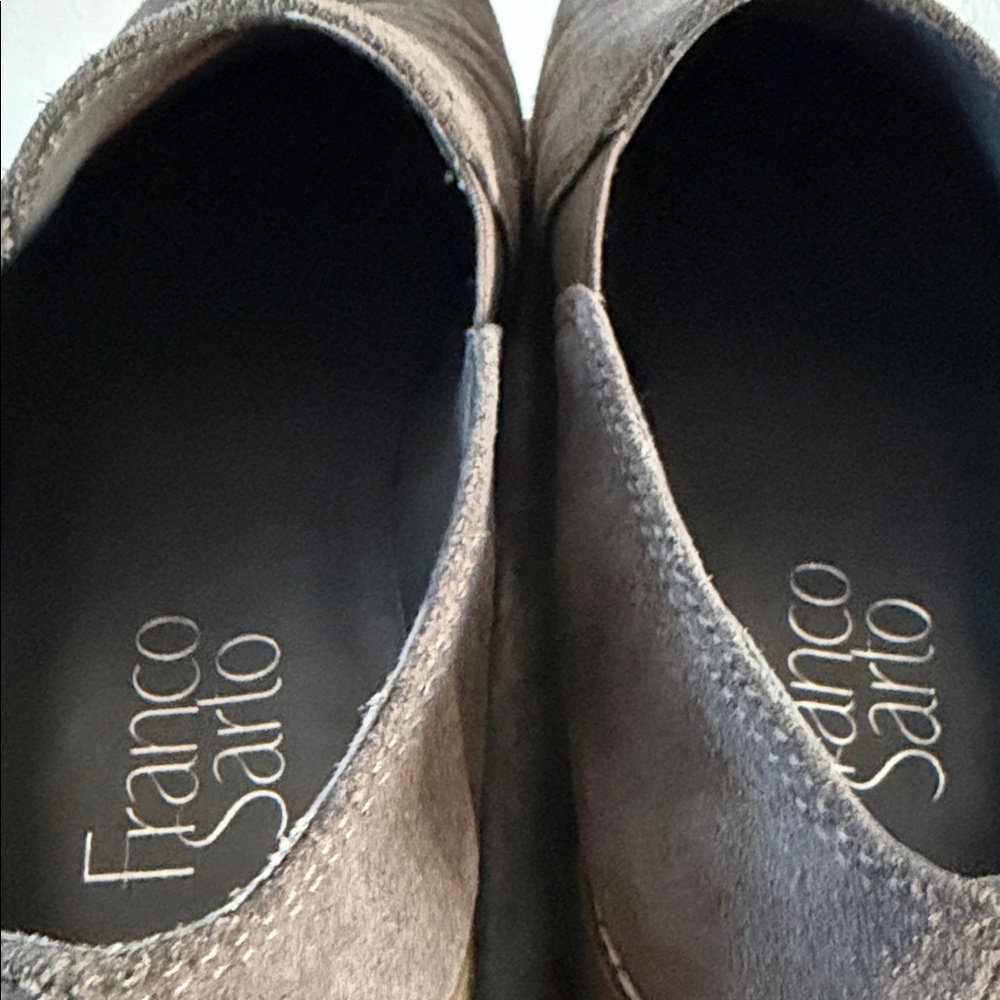 Franco Sarto Women’s Gray Suede Loafers - Picture 9 of 9